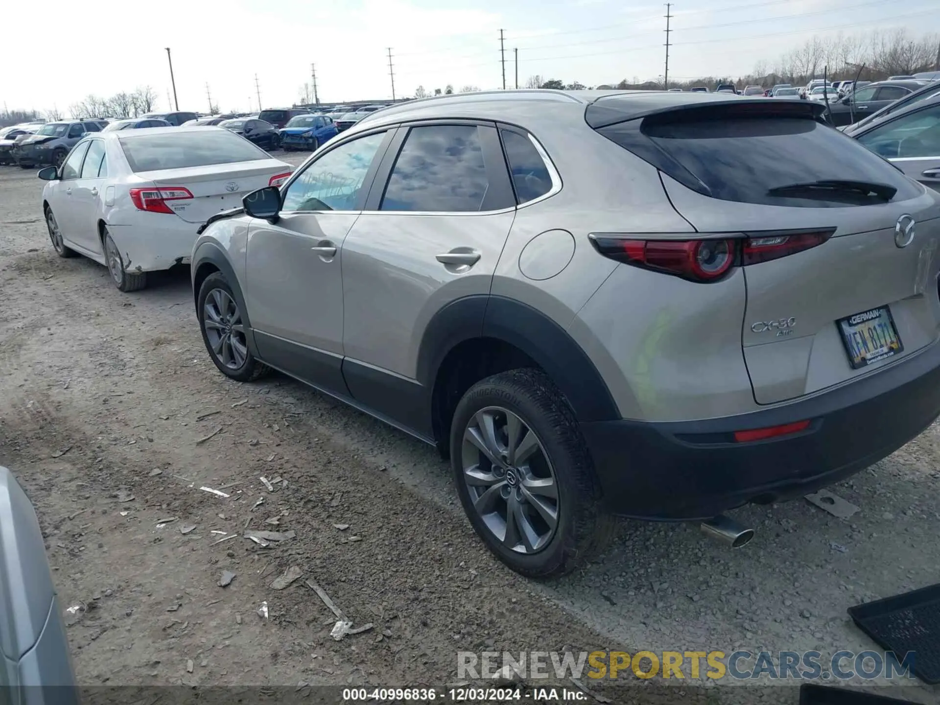 3 fotografías del automóvil dañado 3MVDMBCM6RM608131 MAZDA CX-30 2024