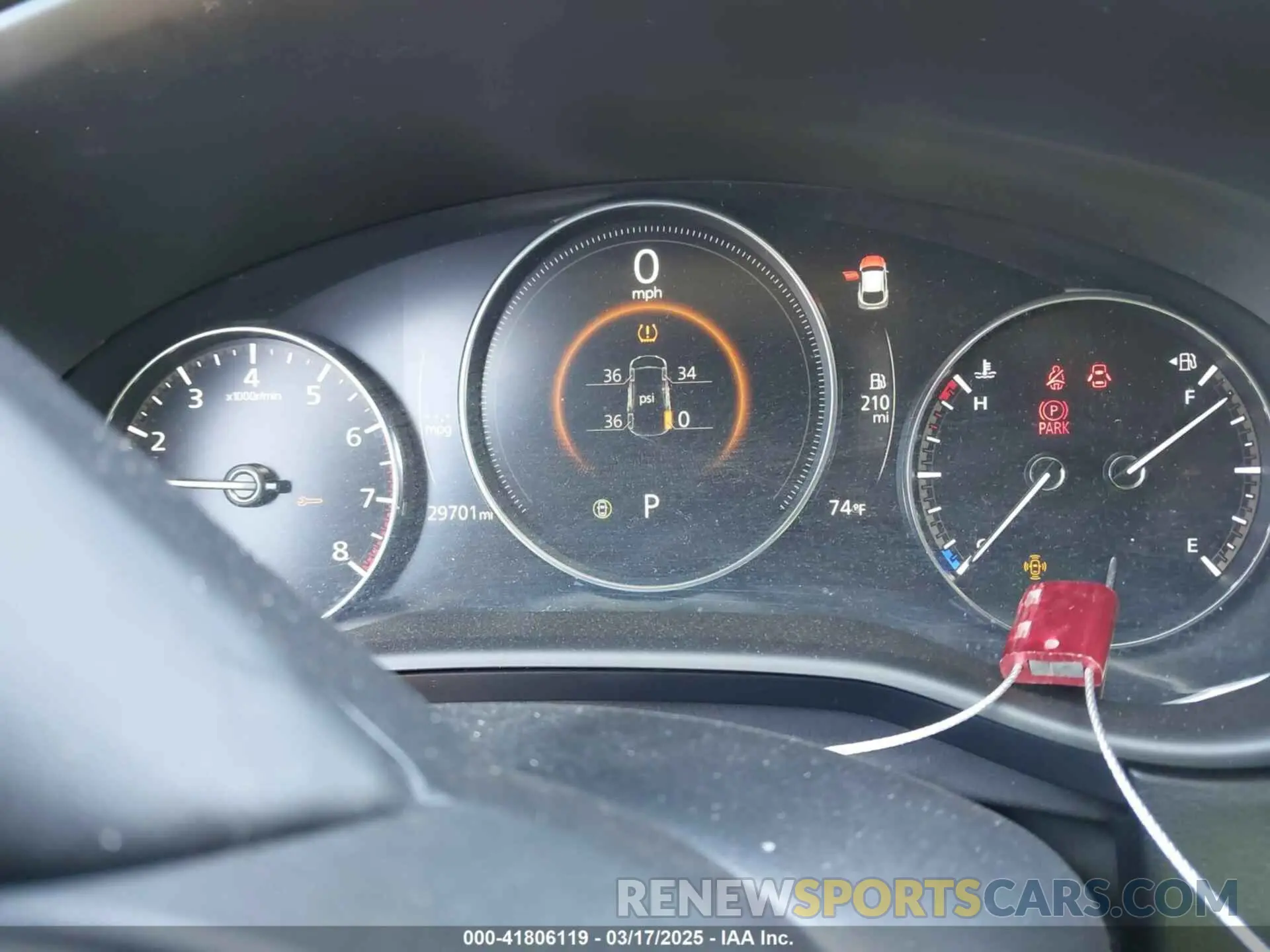 15 fotografías del automóvil dañado 3MVDMBCM8RM661994 MAZDA CX-30 2024
