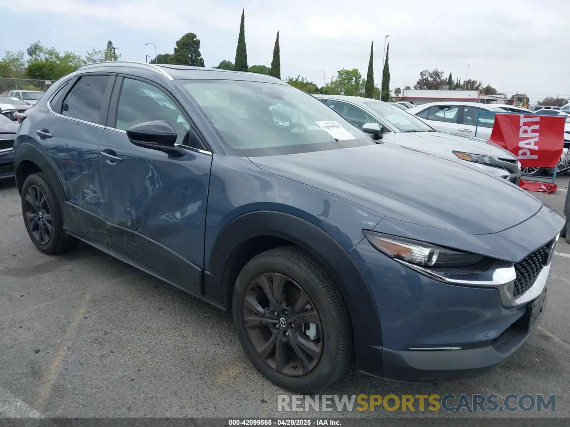 1 fotografías del automóvil dañado 3MVDMBCM9RM635307 MAZDA CX-30 2024