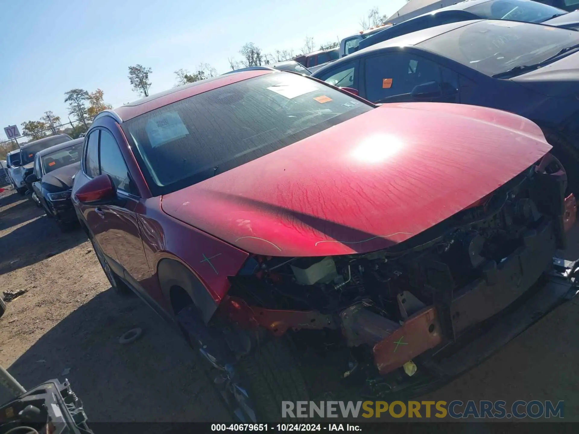 1 fotografías del automóvil dañado 3MVDMBDM0RM628115 MAZDA CX-30 2024