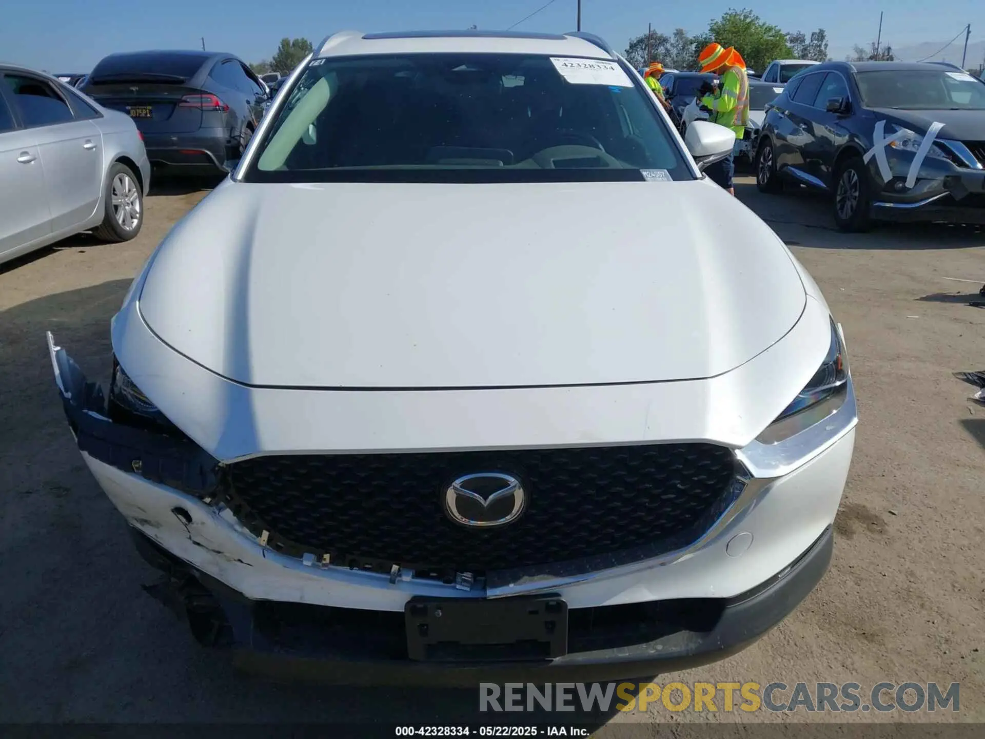 12 fotografías del automóvil dañado 3MVDMBDM4RM616159 MAZDA CX-30 2024