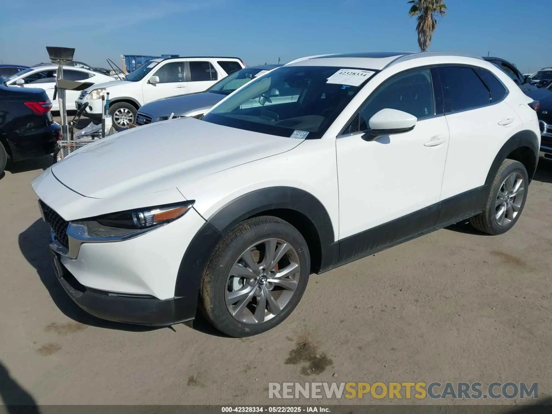 2 fotografías del automóvil dañado 3MVDMBDM4RM616159 MAZDA CX-30 2024