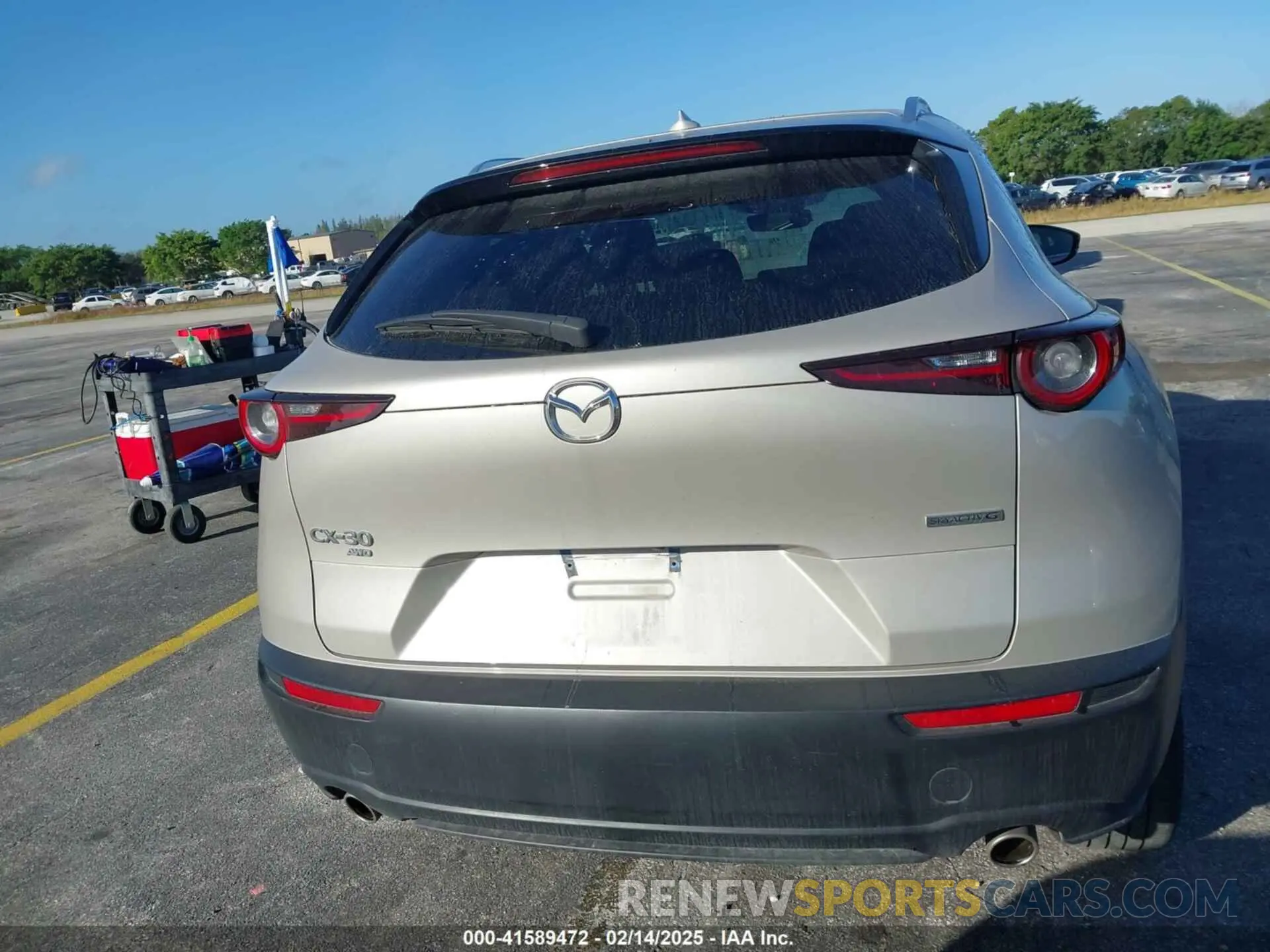 15 fotografías del automóvil dañado 3MVDMBDM7RM648541 MAZDA CX-30 2024