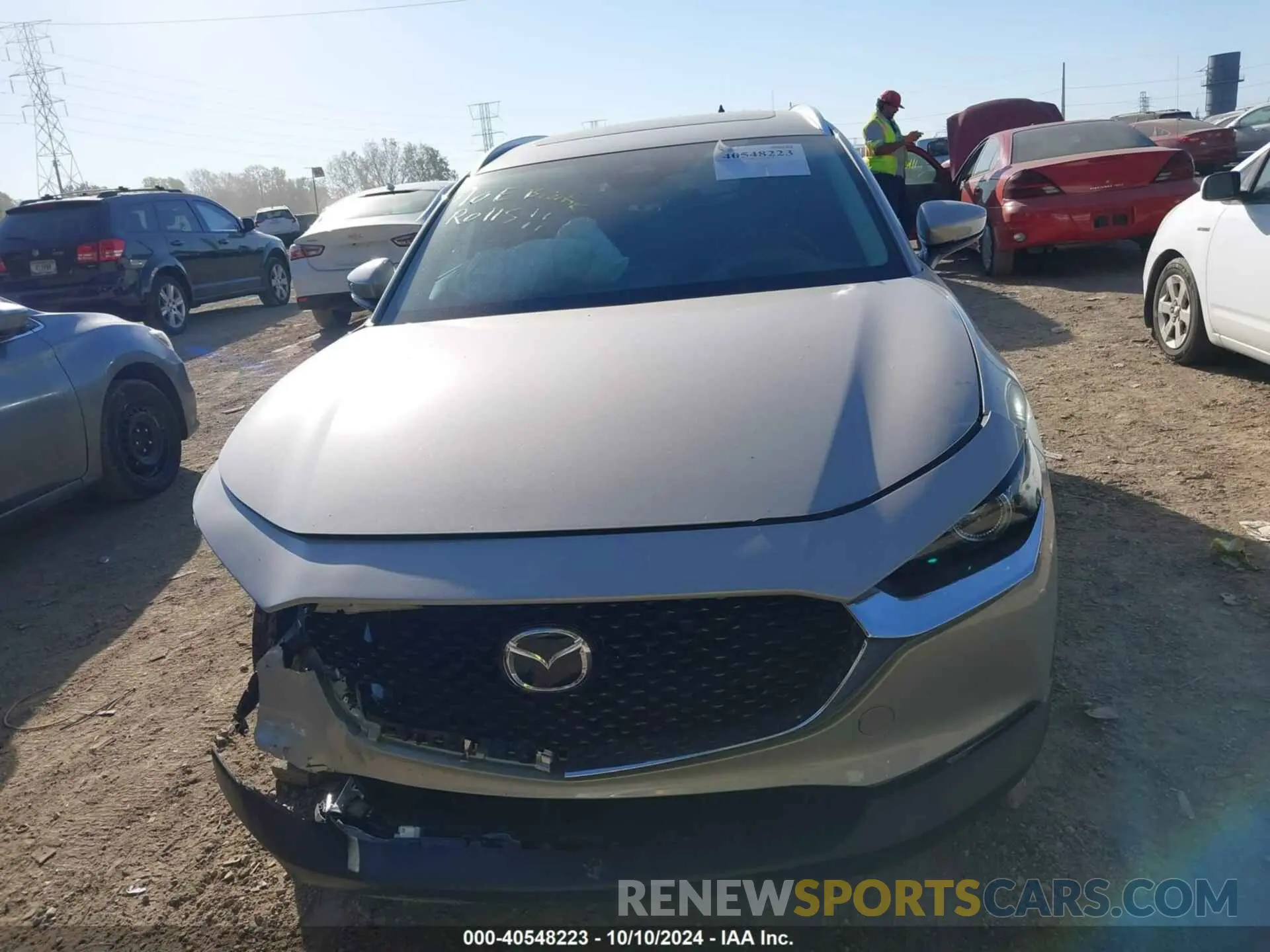 12 fotografías del automóvil dañado 3MVDMBDMXRM627652 MAZDA CX-30 2024