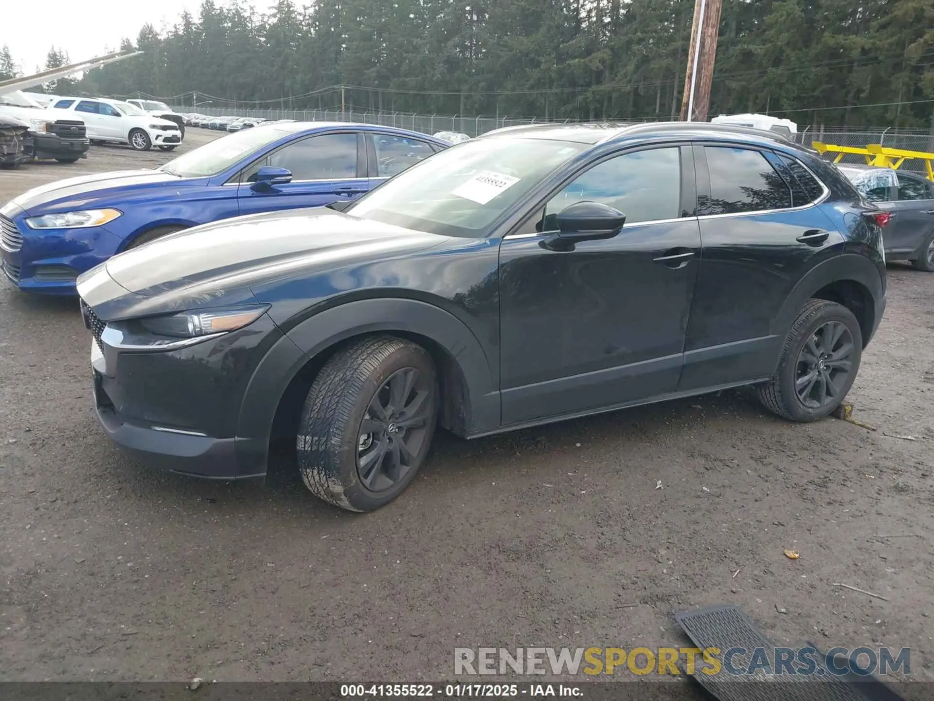 2 fotografías del automóvil dañado 3MVDMBEY7RM662229 MAZDA CX-30 2024