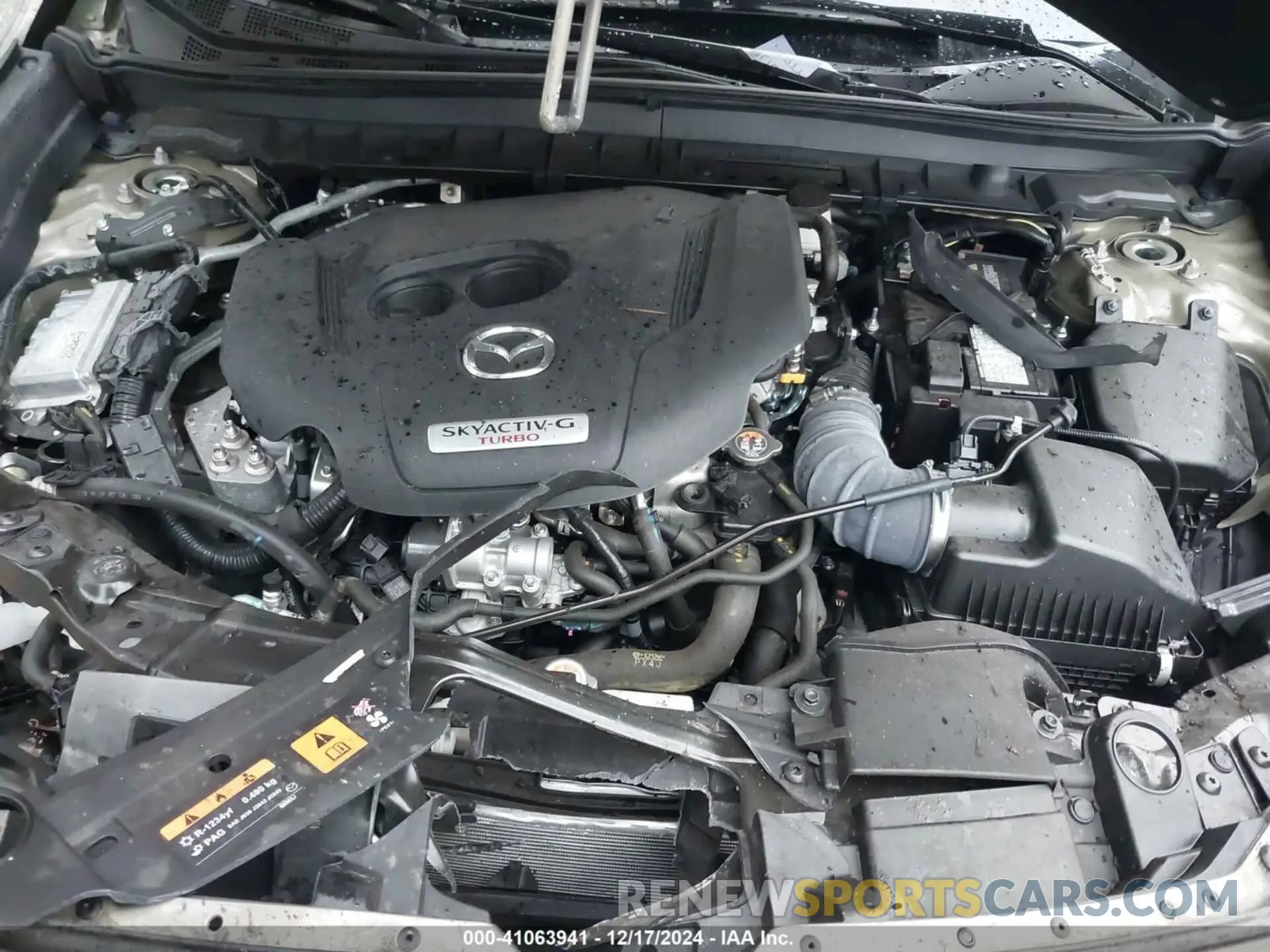 10 fotografías del automóvil dañado 3MVDMBXY1RM619079 MAZDA CX-30 2024
