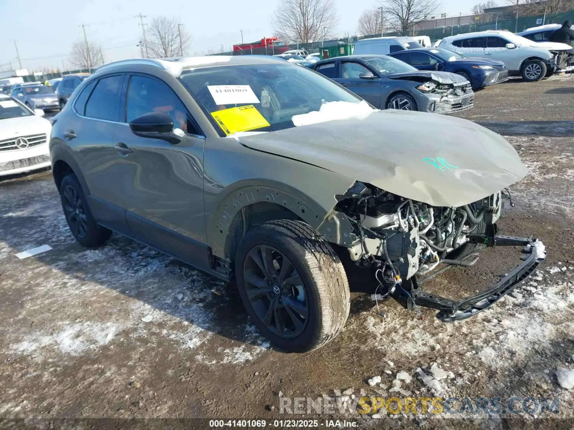 1 fotografías del automóvil dañado 3MVDMBXY4RM708886 MAZDA CX-30 2024