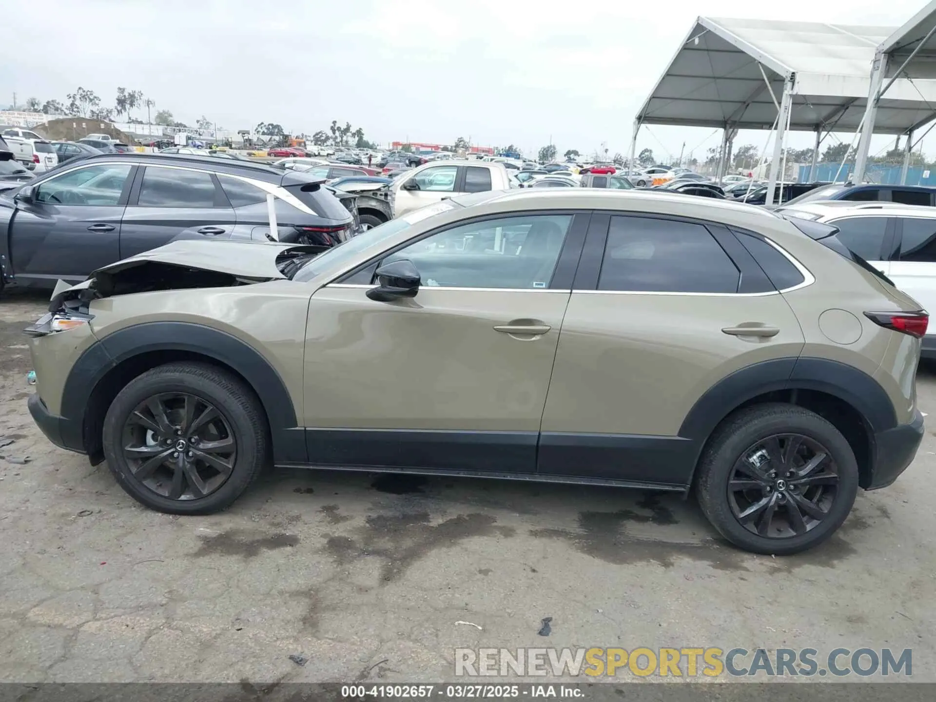 14 fotografías del automóvil dañado 3MVDMBXY5RM714101 MAZDA CX-30 2024