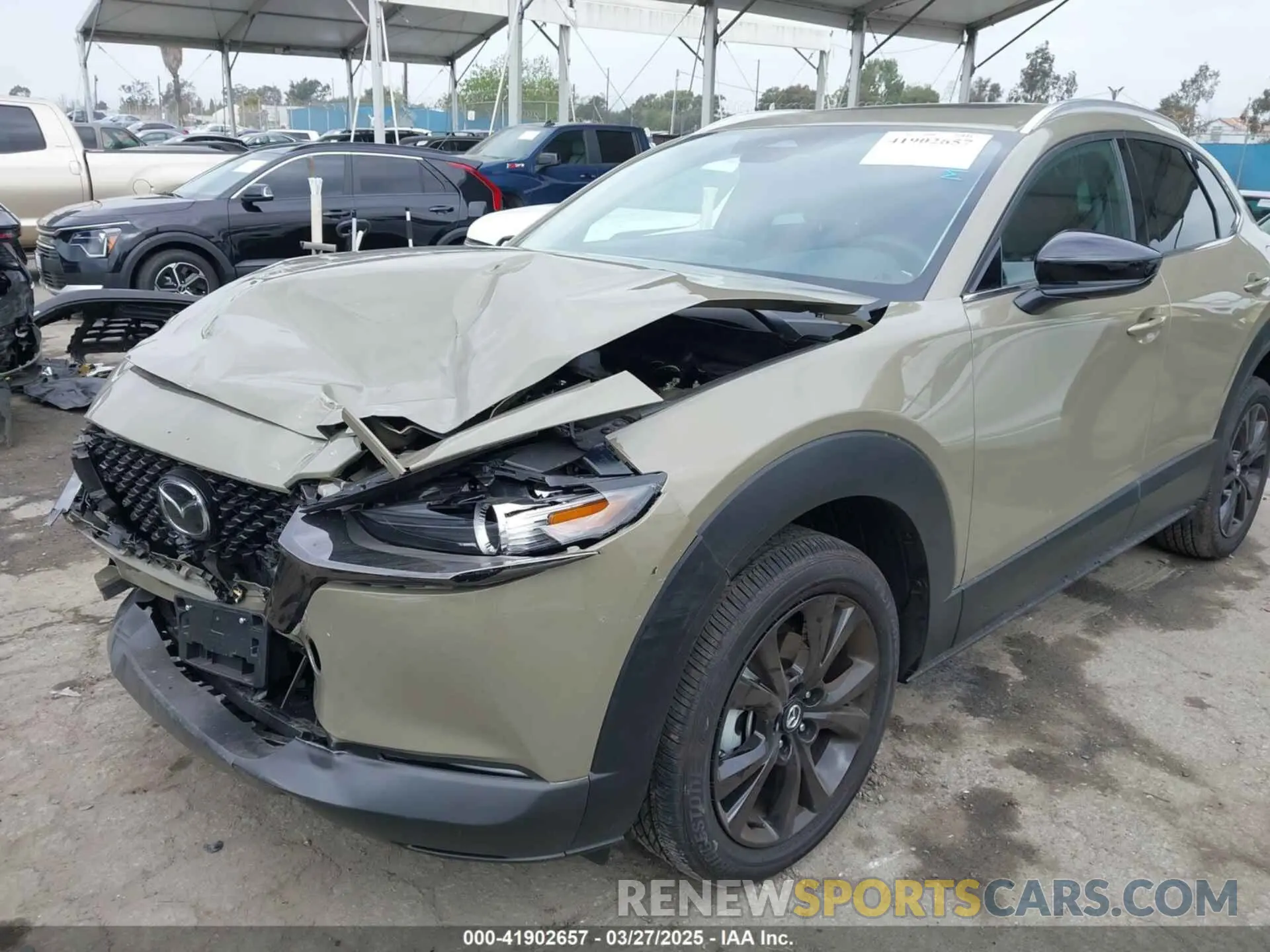 6 fotografías del automóvil dañado 3MVDMBXY5RM714101 MAZDA CX-30 2024