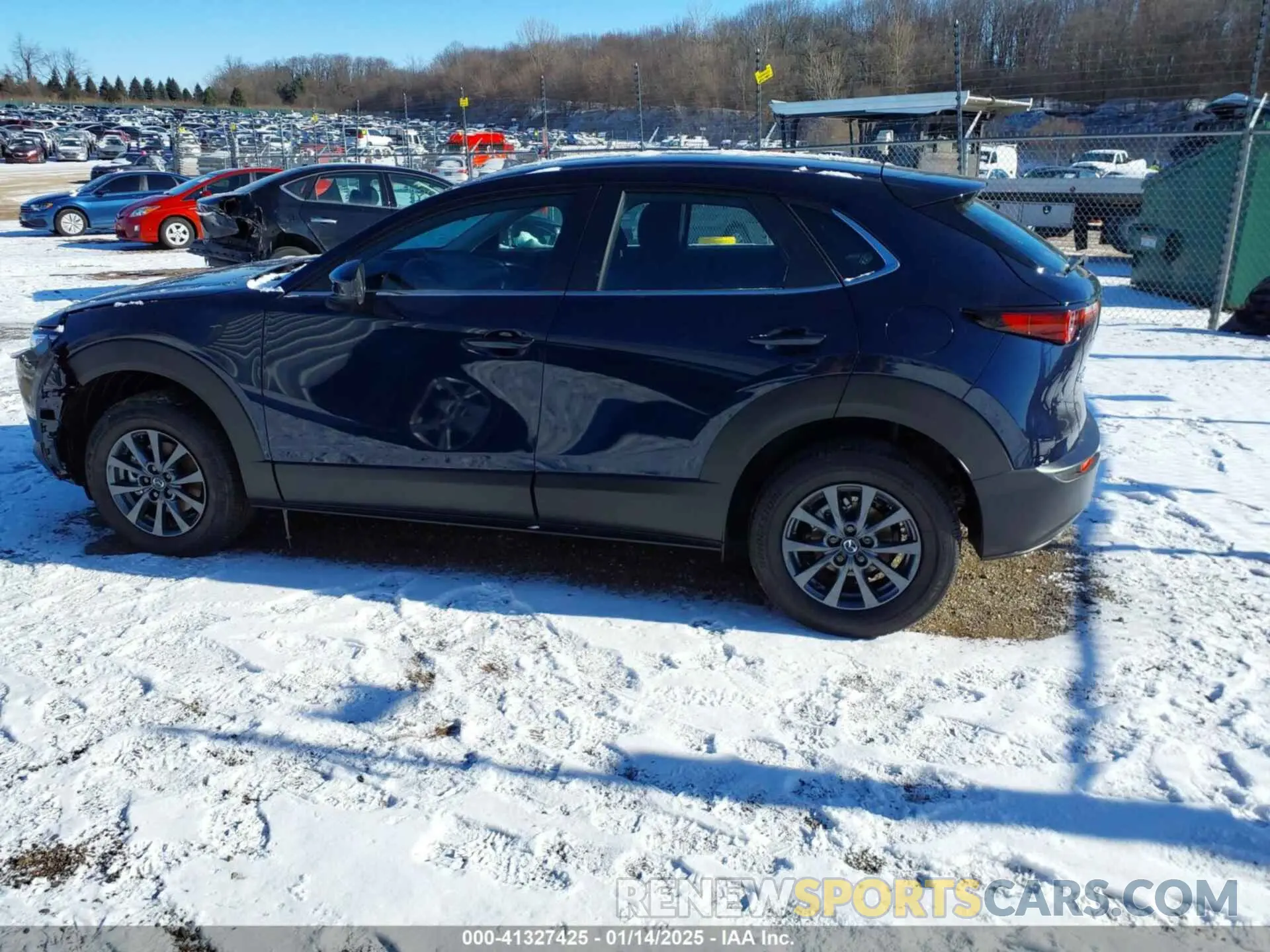 15 fotografías del automóvil dañado 3MVDMBAM6SM763738 MAZDA CX-30 2025