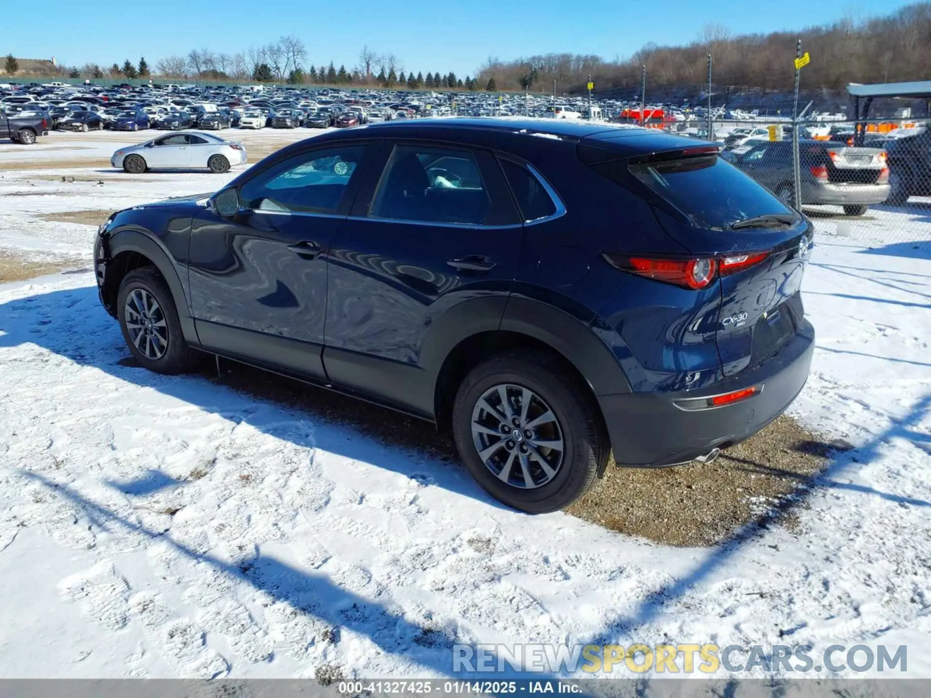 3 fotografías del automóvil dañado 3MVDMBAM6SM763738 MAZDA CX-30 2025