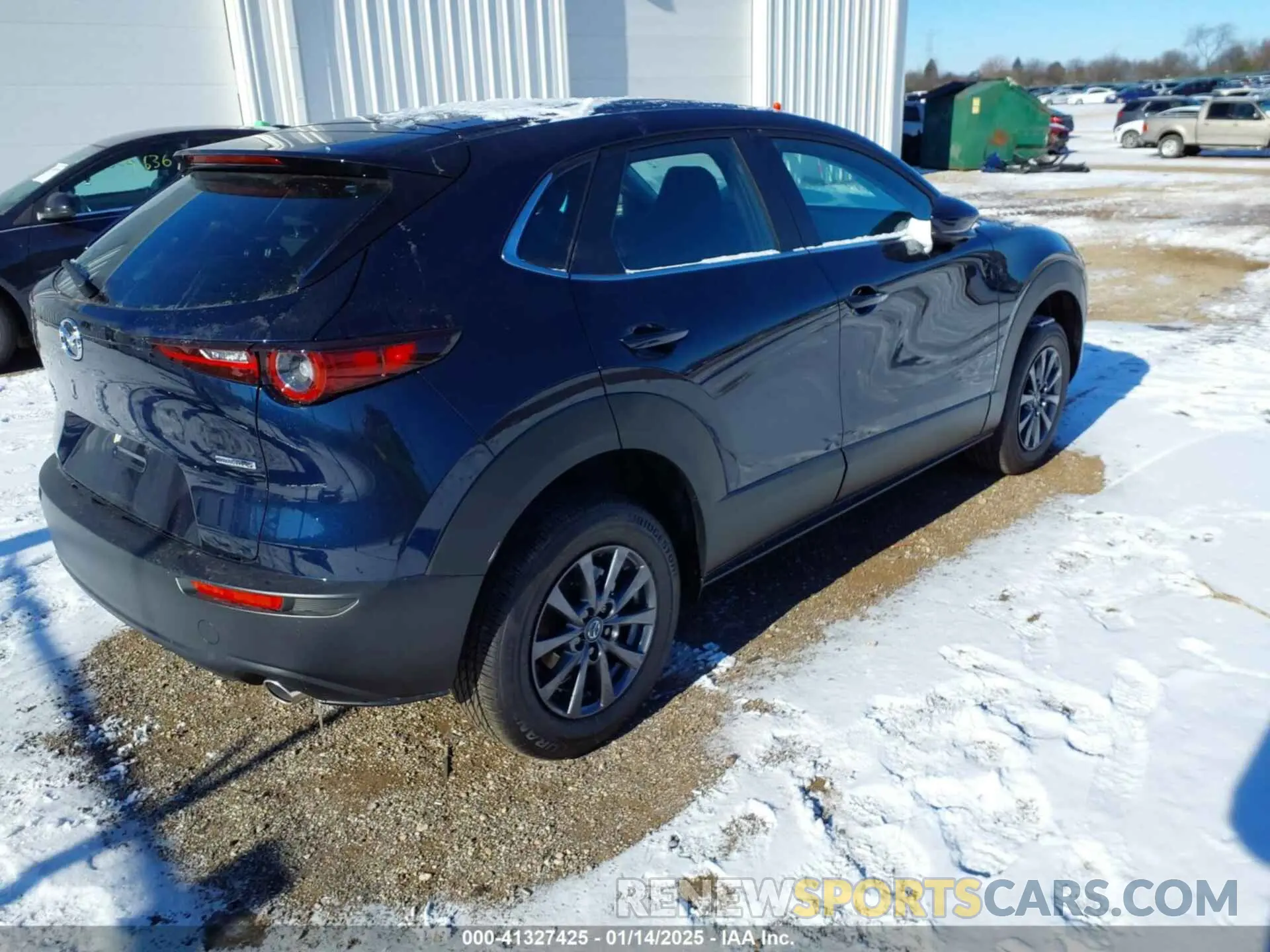 4 fotografías del automóvil dañado 3MVDMBAM6SM763738 MAZDA CX-30 2025