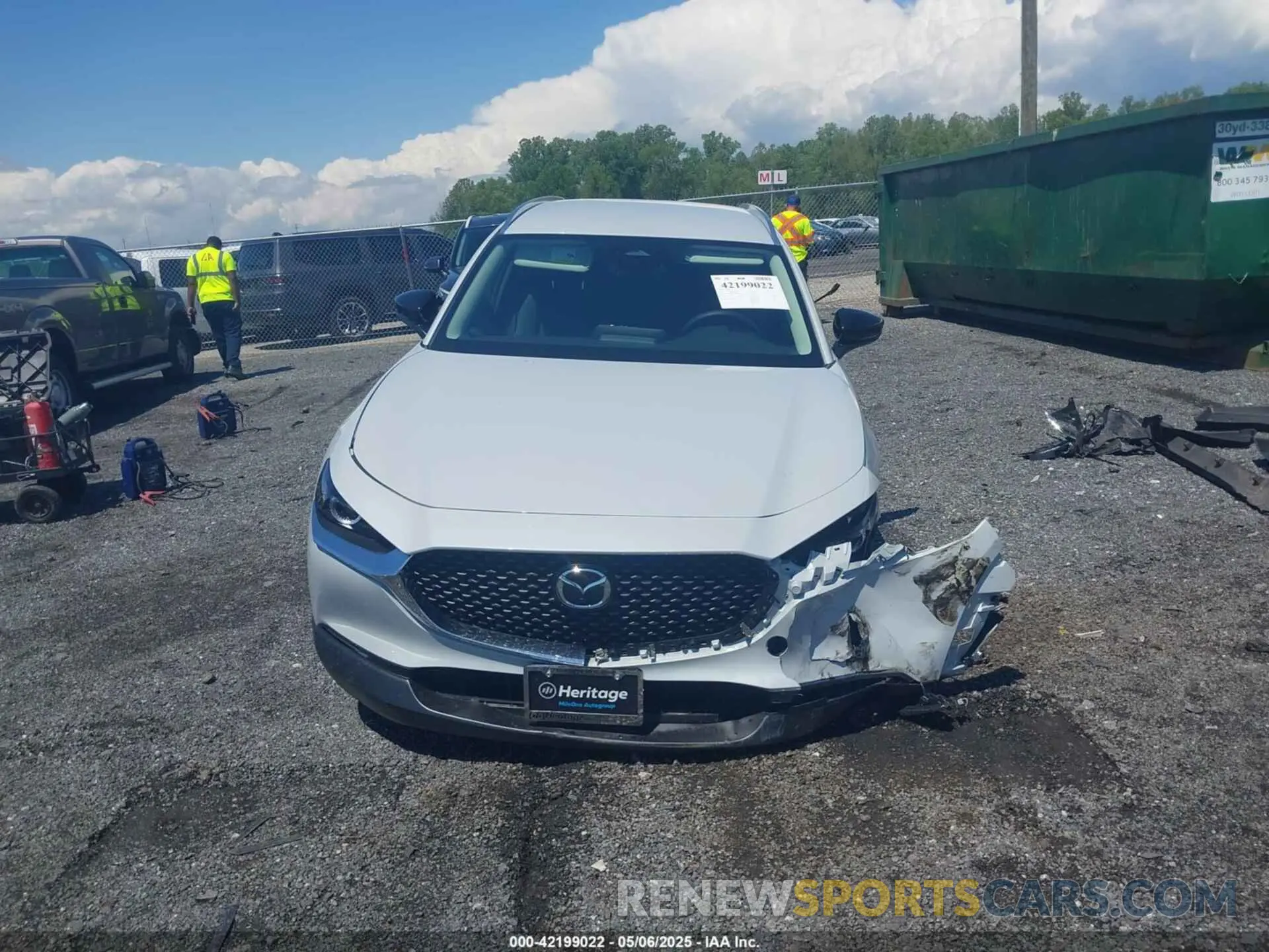 12 fotografías del automóvil dañado 3MVDMBBM4SM780892 MAZDA CX-30 2025