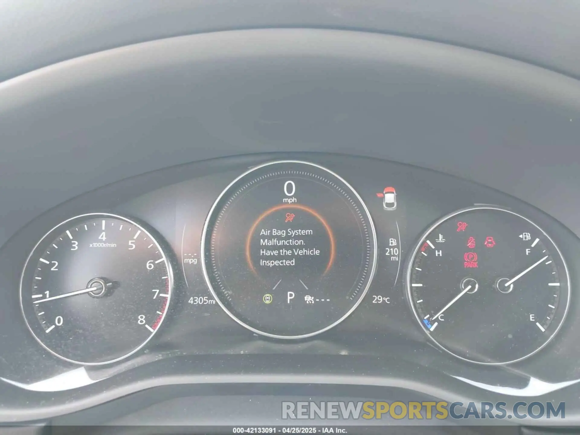 7 fotografías del automóvil dañado 3MVDMBCM0SM798708 MAZDA CX-30 2025