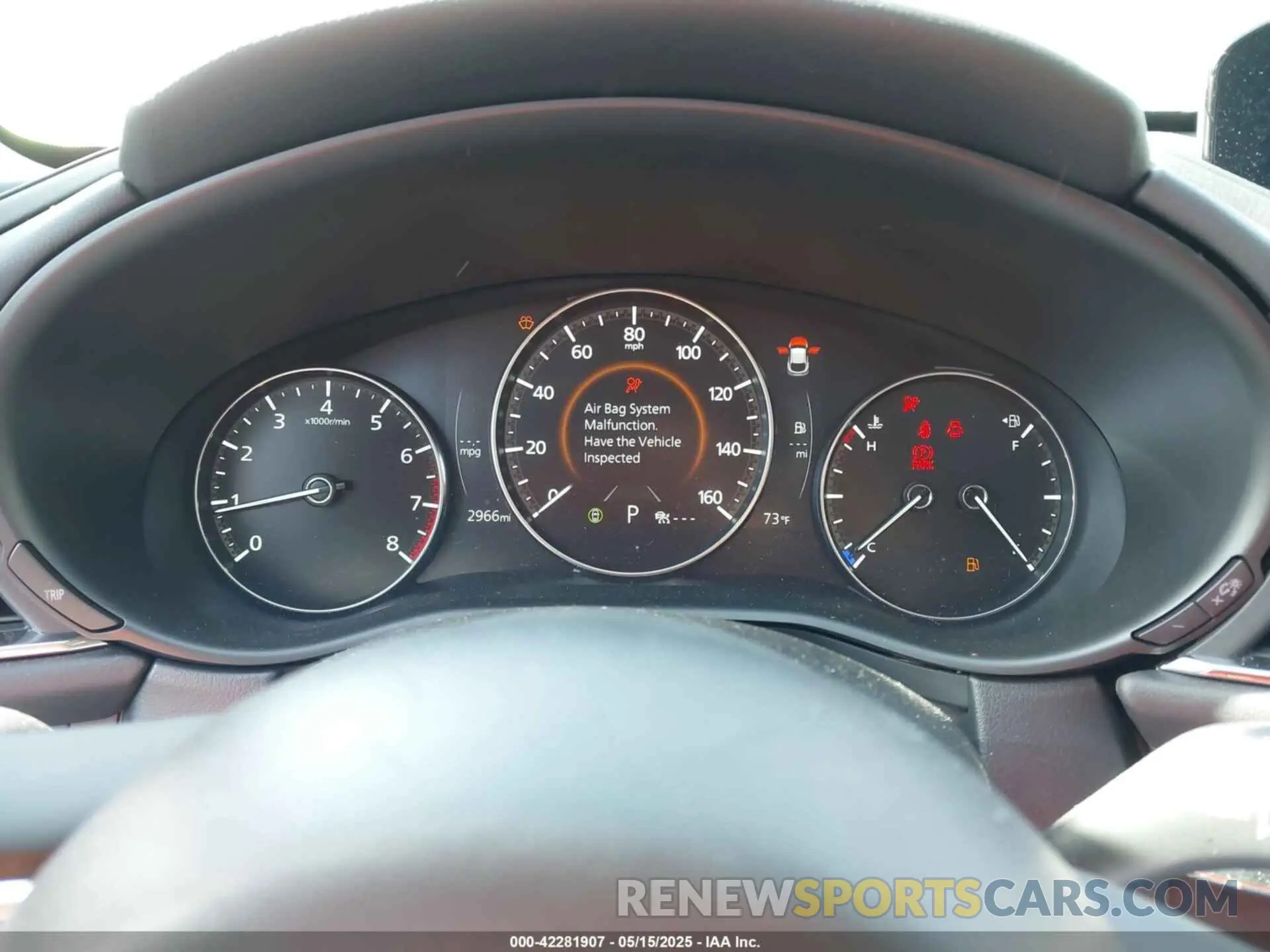 7 fotografías del automóvil dañado 3MVDMBCM0SM814065 MAZDA CX-30 2025