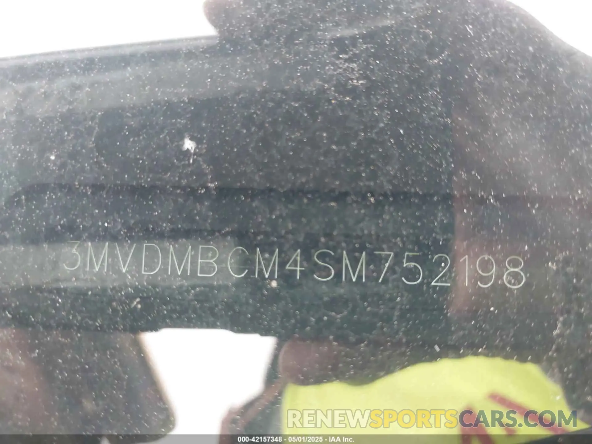 9 fotografías del automóvil dañado 3MVDMBCM4SM752198 MAZDA CX-30 2025