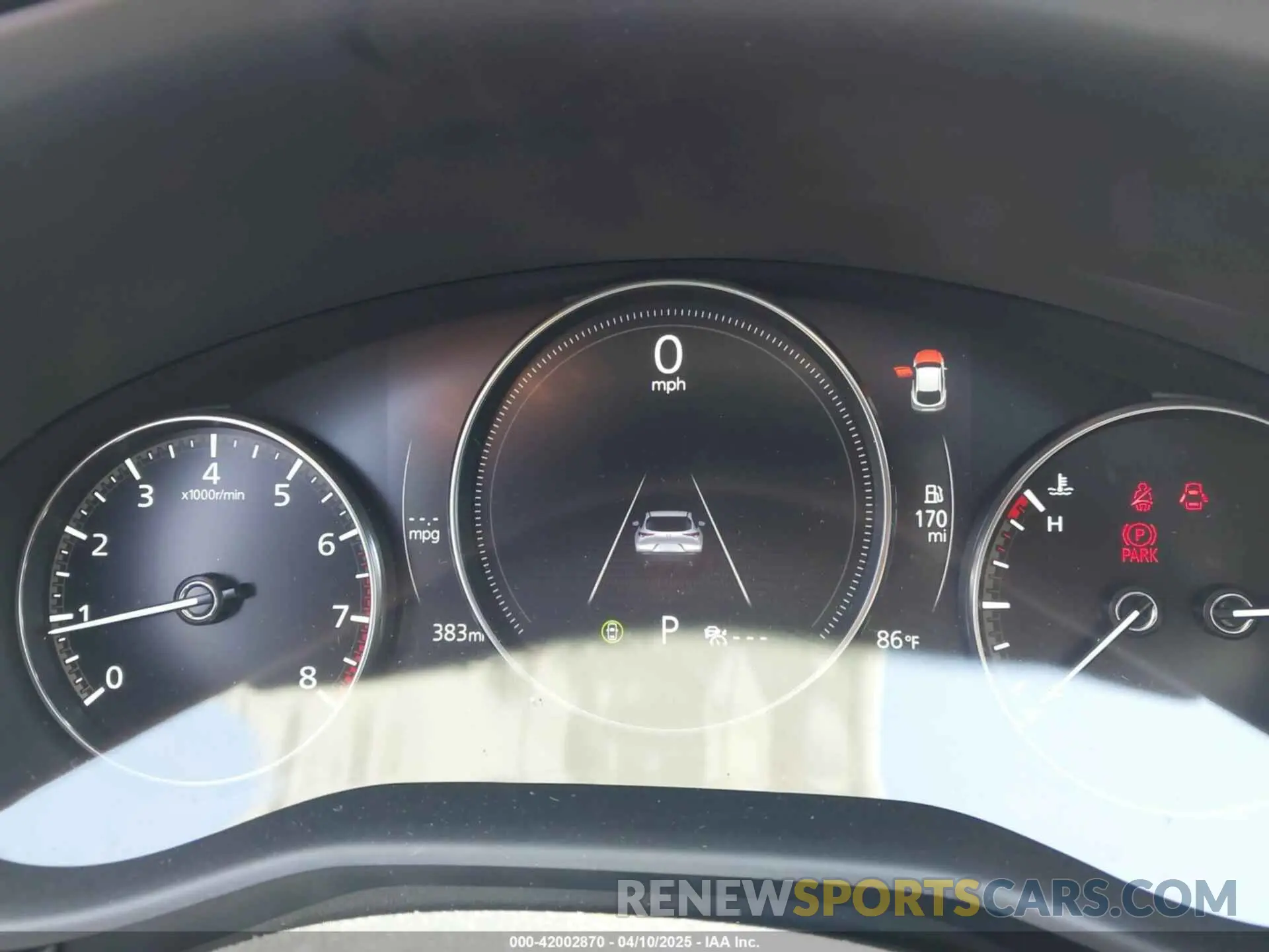 7 fotografías del automóvil dañado 3MVDMBCM6SM800316 MAZDA CX-30 2025