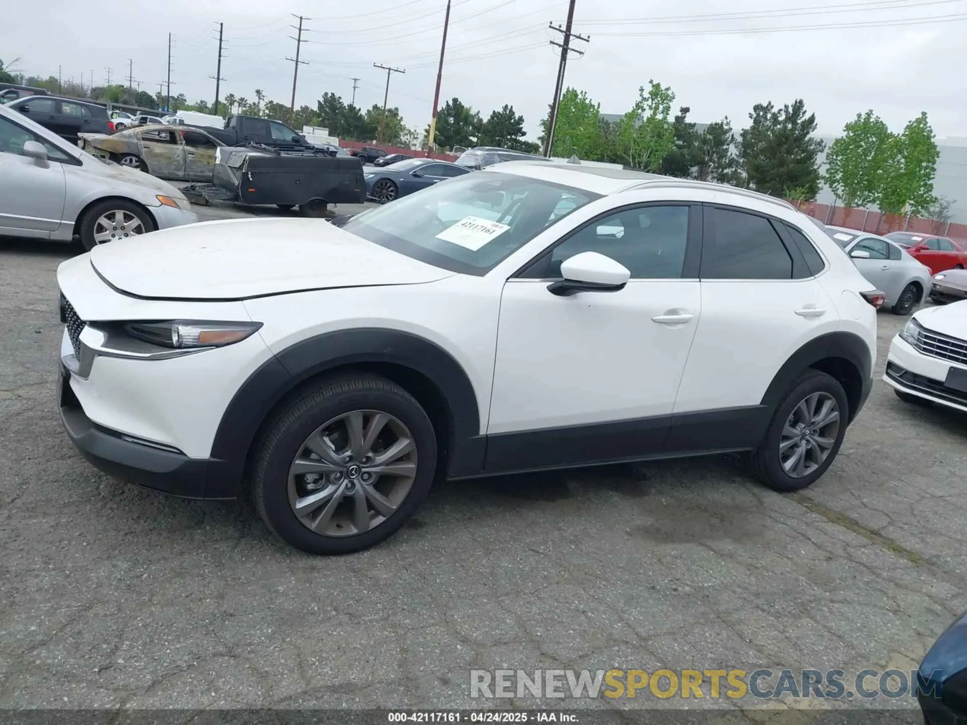 14 fotografías del automóvil dañado 3MVDMBCMXSM768048 MAZDA CX-30 2025