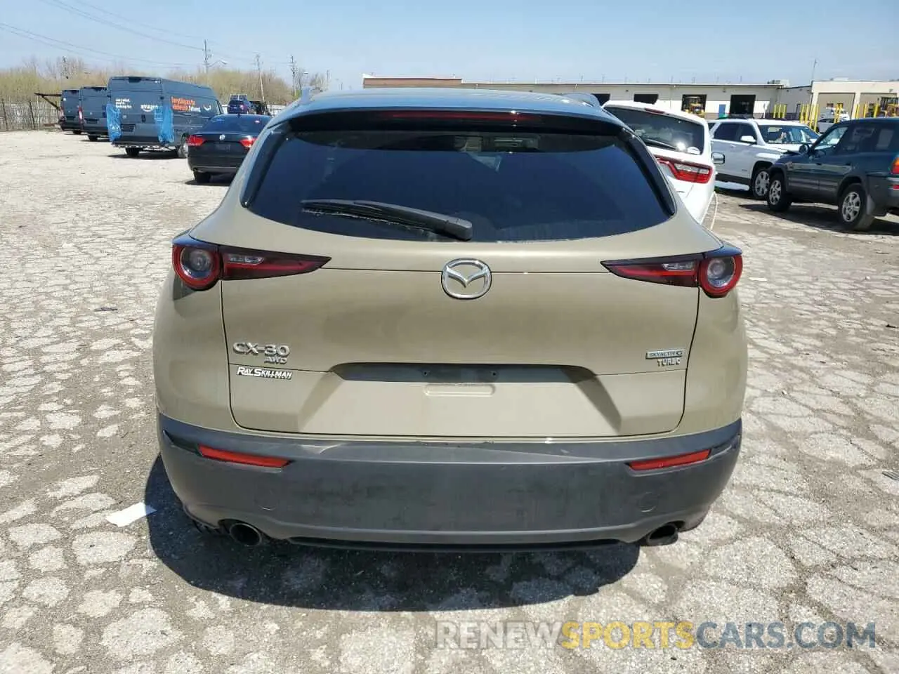 6 fotografías del automóvil dañado 3MVDMBXY2RM607569 MAZDA CX-30 CARB 2024