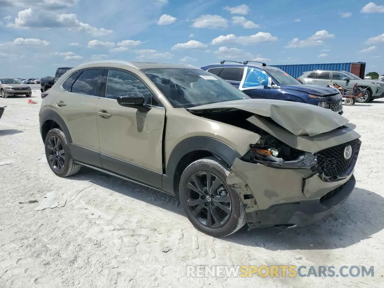 4 fotografías del automóvil dañado 3MVDMBXY3RM668574 MAZDA CX-30 CARB 2024
