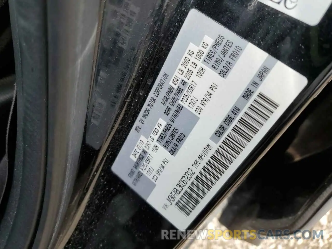 14 fotografías del automóvil dañado JM3KFABL3K0672312 MAZDA CX-5 2019