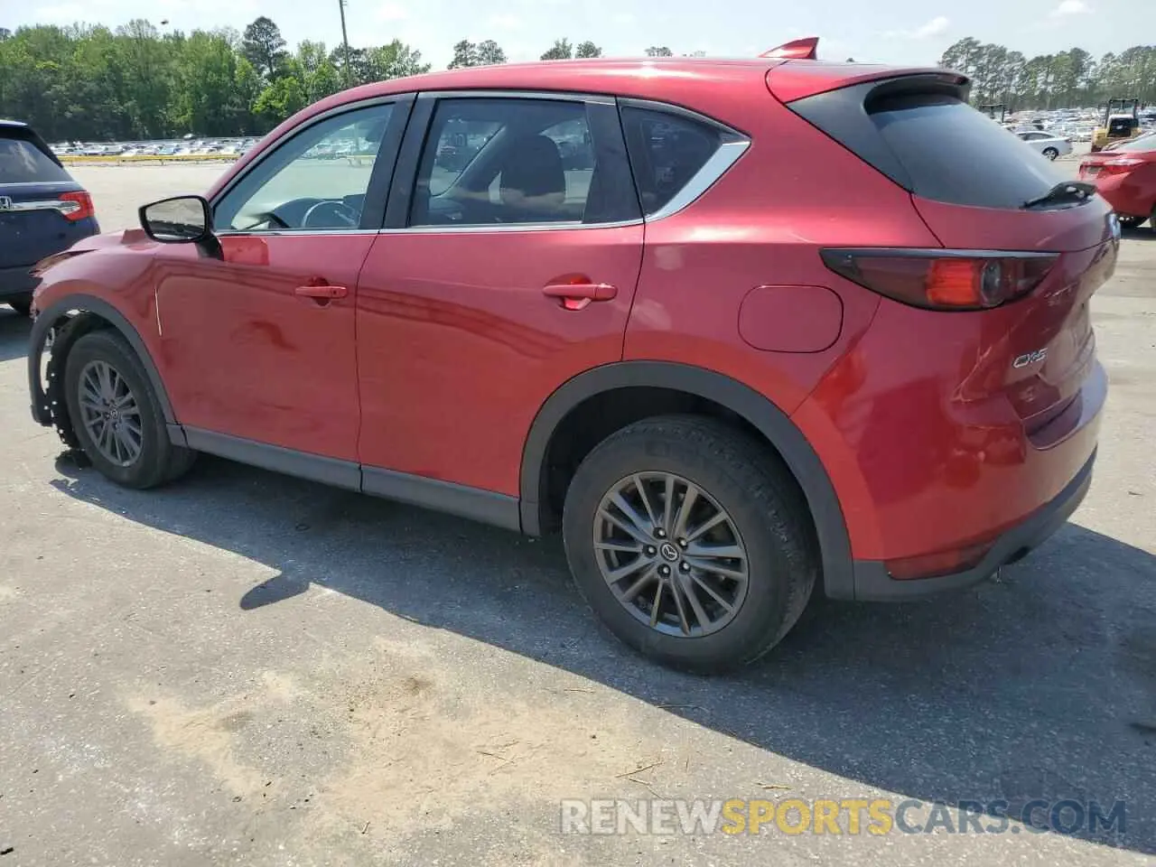2 fotografías del automóvil dañado JM3KFABM4K1534975 MAZDA CX-5 2019
