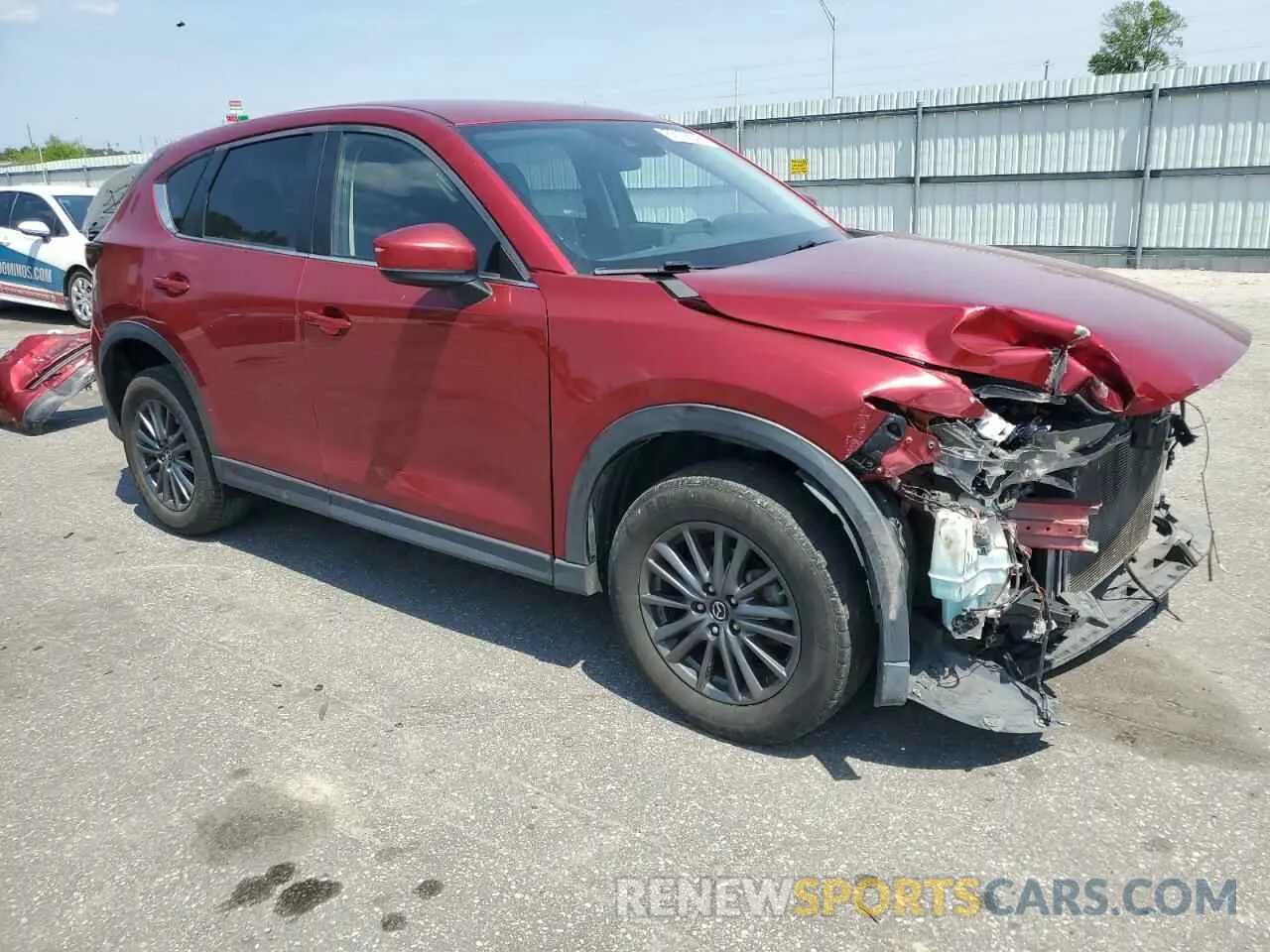 4 fotografías del automóvil dañado JM3KFABM4K1534975 MAZDA CX-5 2019