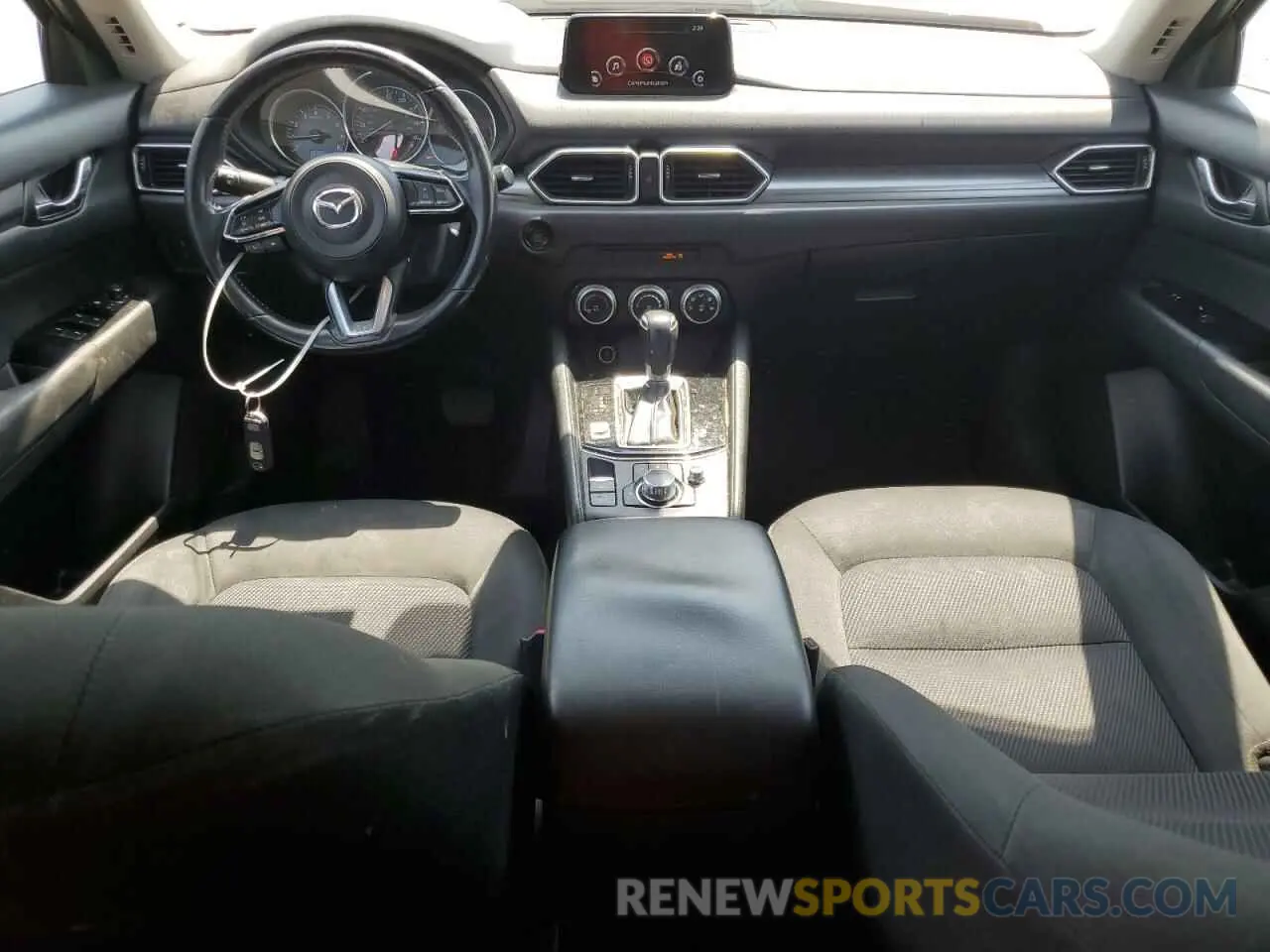 8 fotografías del automóvil dañado JM3KFABM4K1534975 MAZDA CX-5 2019