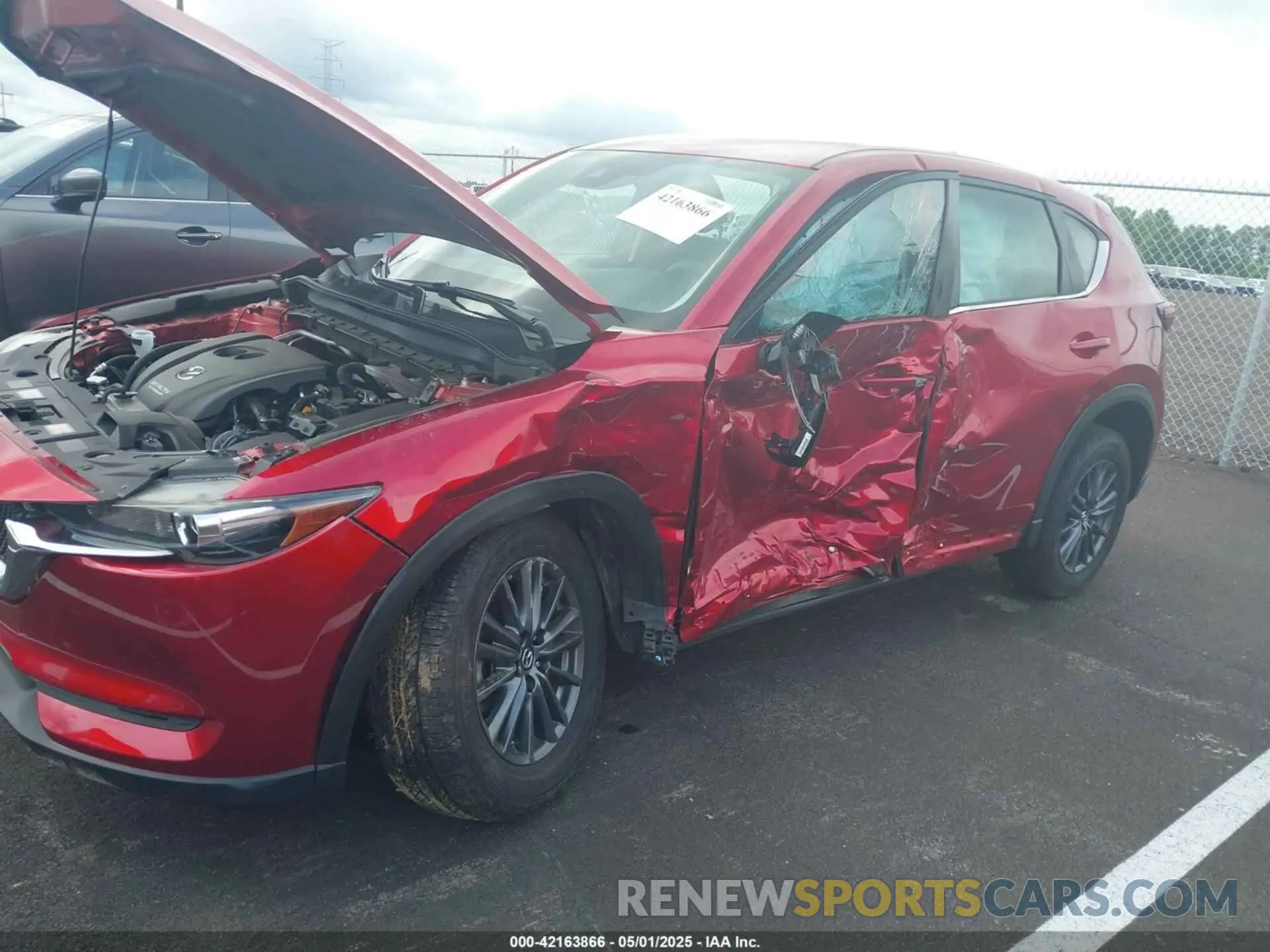 6 fotografías del automóvil dañado JM3KFABM5K0627087 MAZDA CX-5 2019