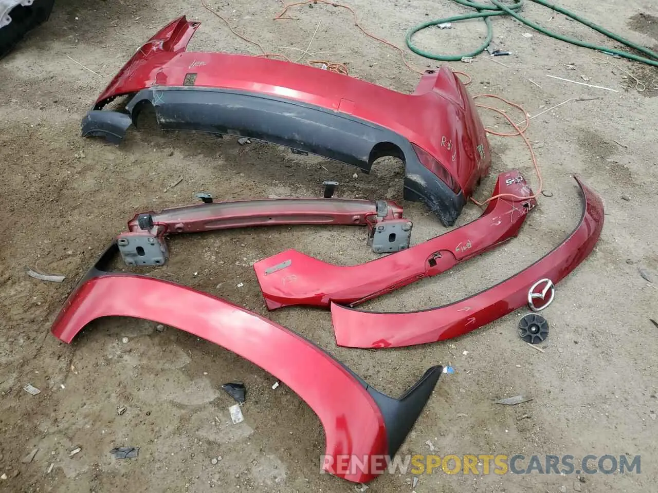 13 fotografías del automóvil dañado JM3KFABM5K1597891 MAZDA CX-5 2019
