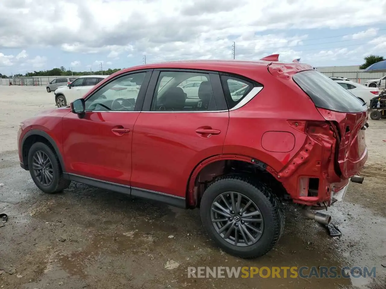 2 fotografías del automóvil dañado JM3KFABM5K1597891 MAZDA CX-5 2019