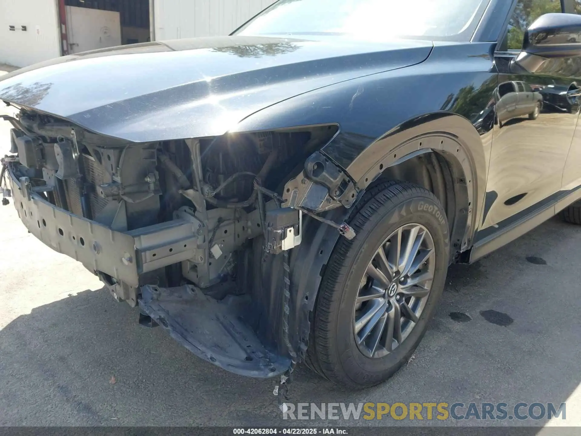 19 fotografías del automóvil dañado JM3KFABM7K1509987 MAZDA CX-5 2019