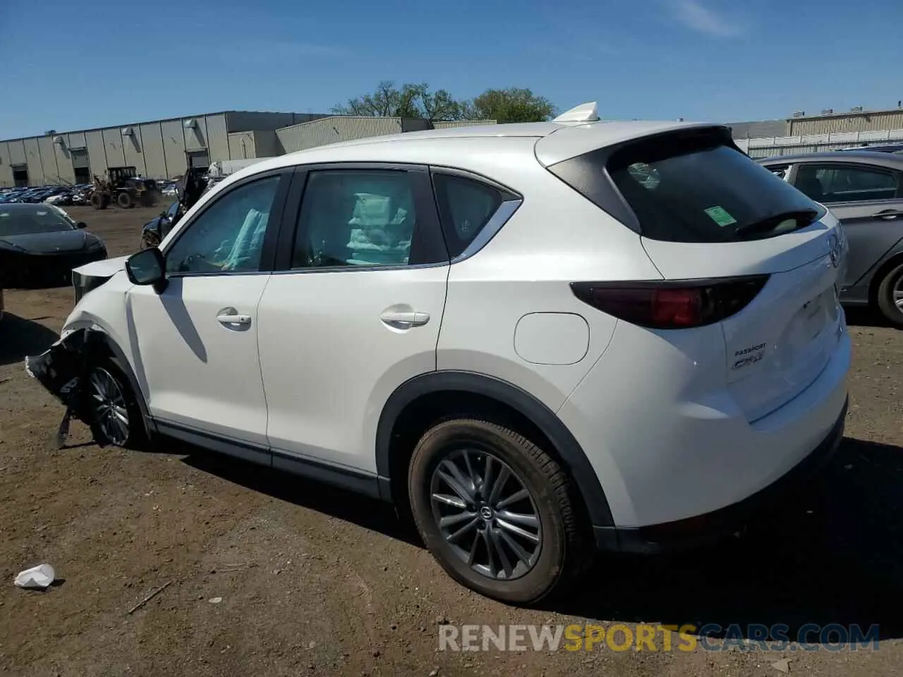 2 fotografías del automóvil dañado JM3KFABM9K1590538 MAZDA CX-5 2019