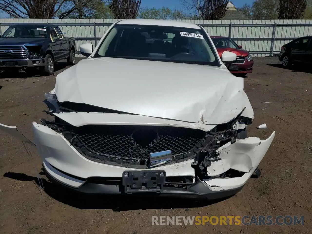 5 fotografías del automóvil dañado JM3KFABM9K1590538 MAZDA CX-5 2019