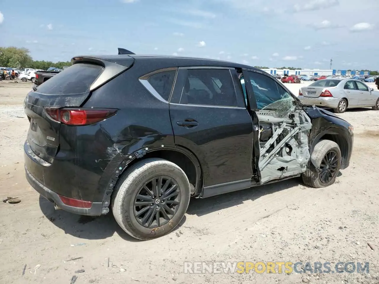 3 fotografías del automóvil dañado JM3KFABMXK1684525 MAZDA CX-5 2019
