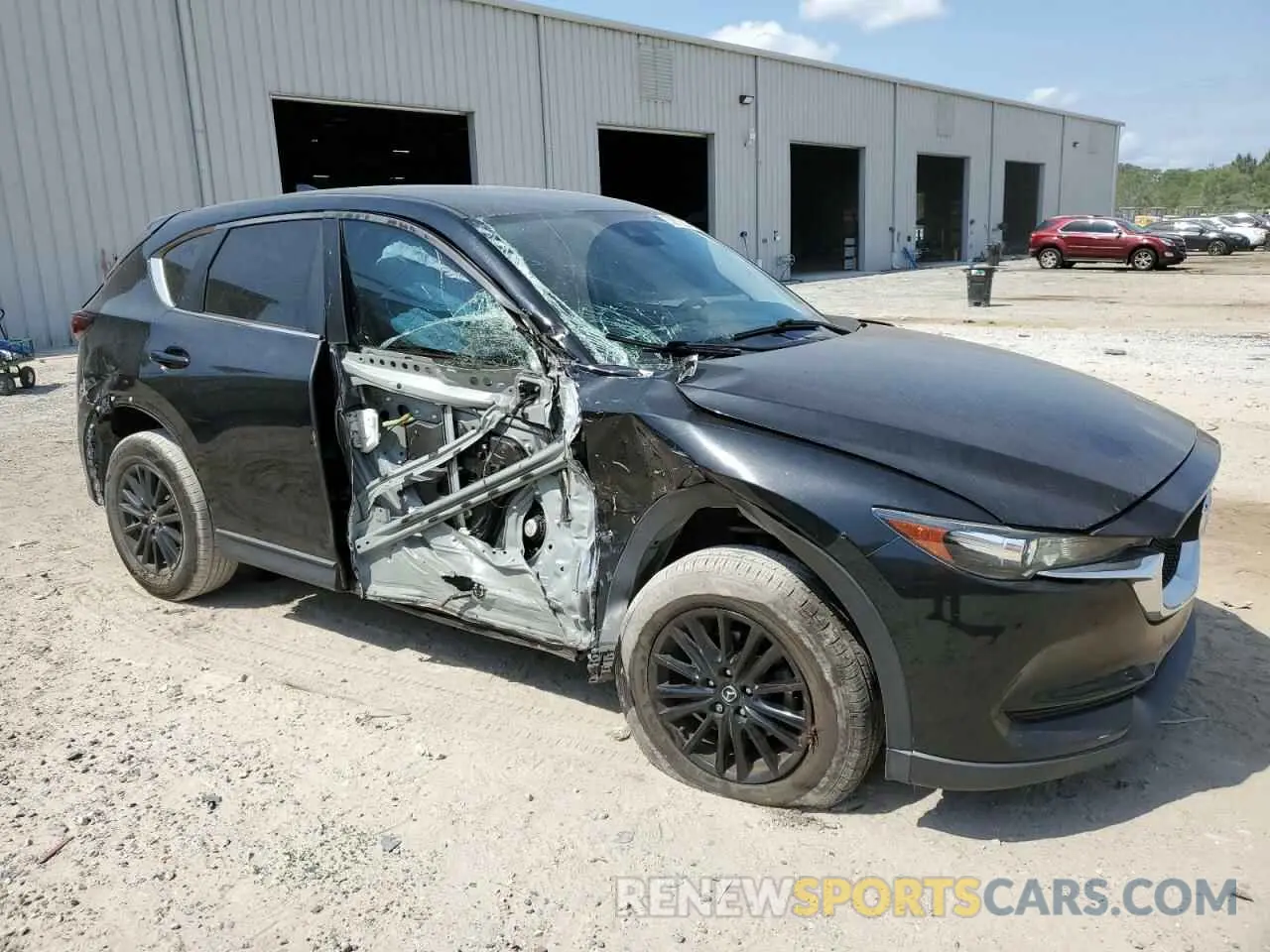 4 fotografías del automóvil dañado JM3KFABMXK1684525 MAZDA CX-5 2019
