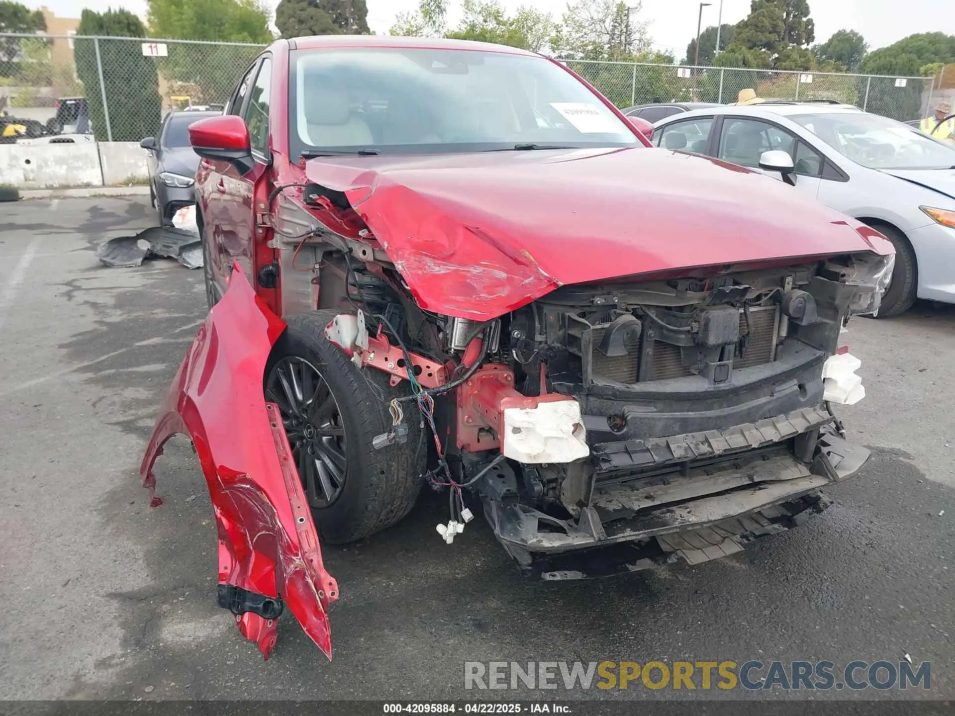 1 fotografías del automóvil dañado JM3KFACM0K0546819 MAZDA CX-5 2019