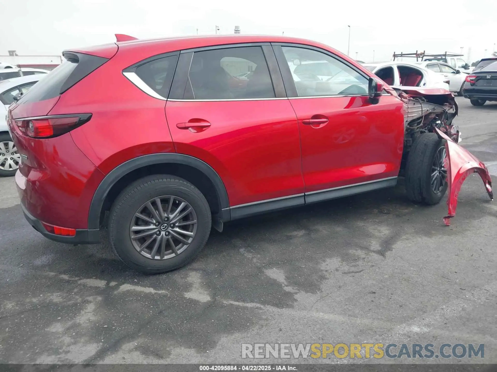14 fotografías del automóvil dañado JM3KFACM0K0546819 MAZDA CX-5 2019