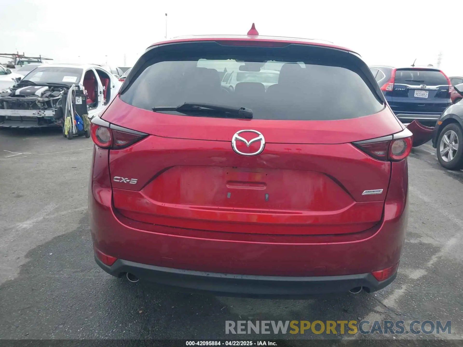17 fotografías del automóvil dañado JM3KFACM0K0546819 MAZDA CX-5 2019