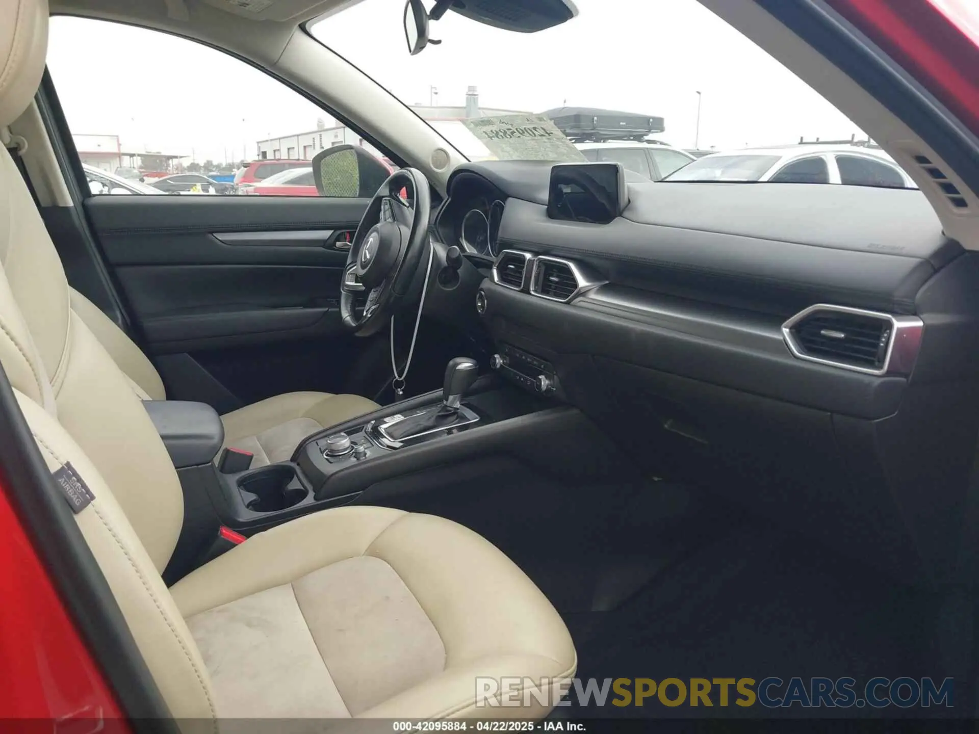 5 fotografías del automóvil dañado JM3KFACM0K0546819 MAZDA CX-5 2019