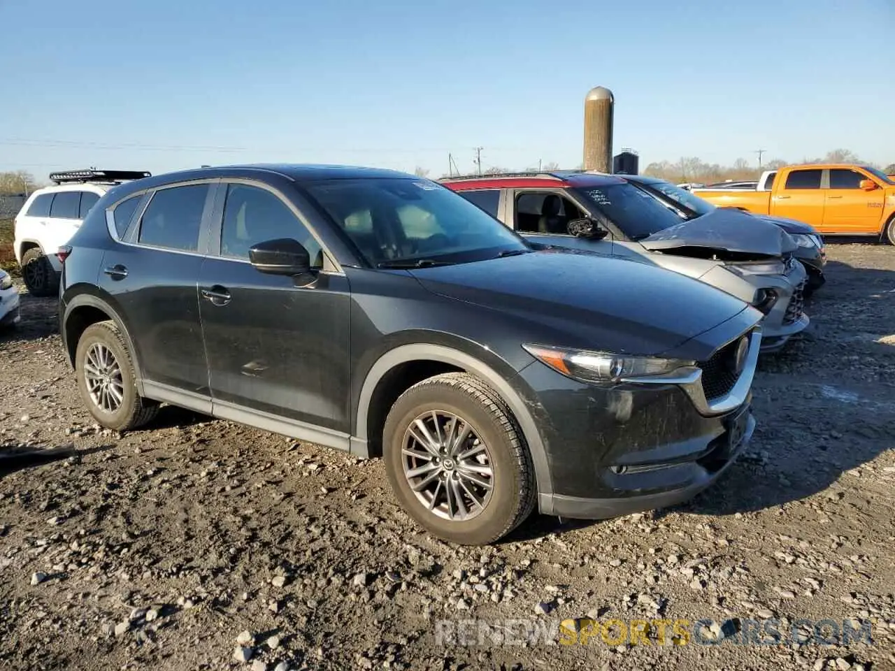 4 fotografías del automóvil dañado JM3KFACM0K0671285 MAZDA CX-5 2019