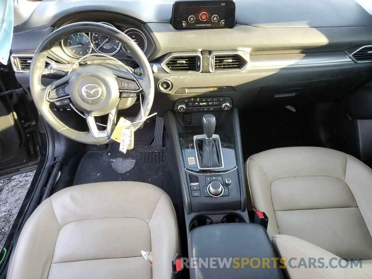 8 fotografías del automóvil dañado JM3KFACM0K0671285 MAZDA CX-5 2019