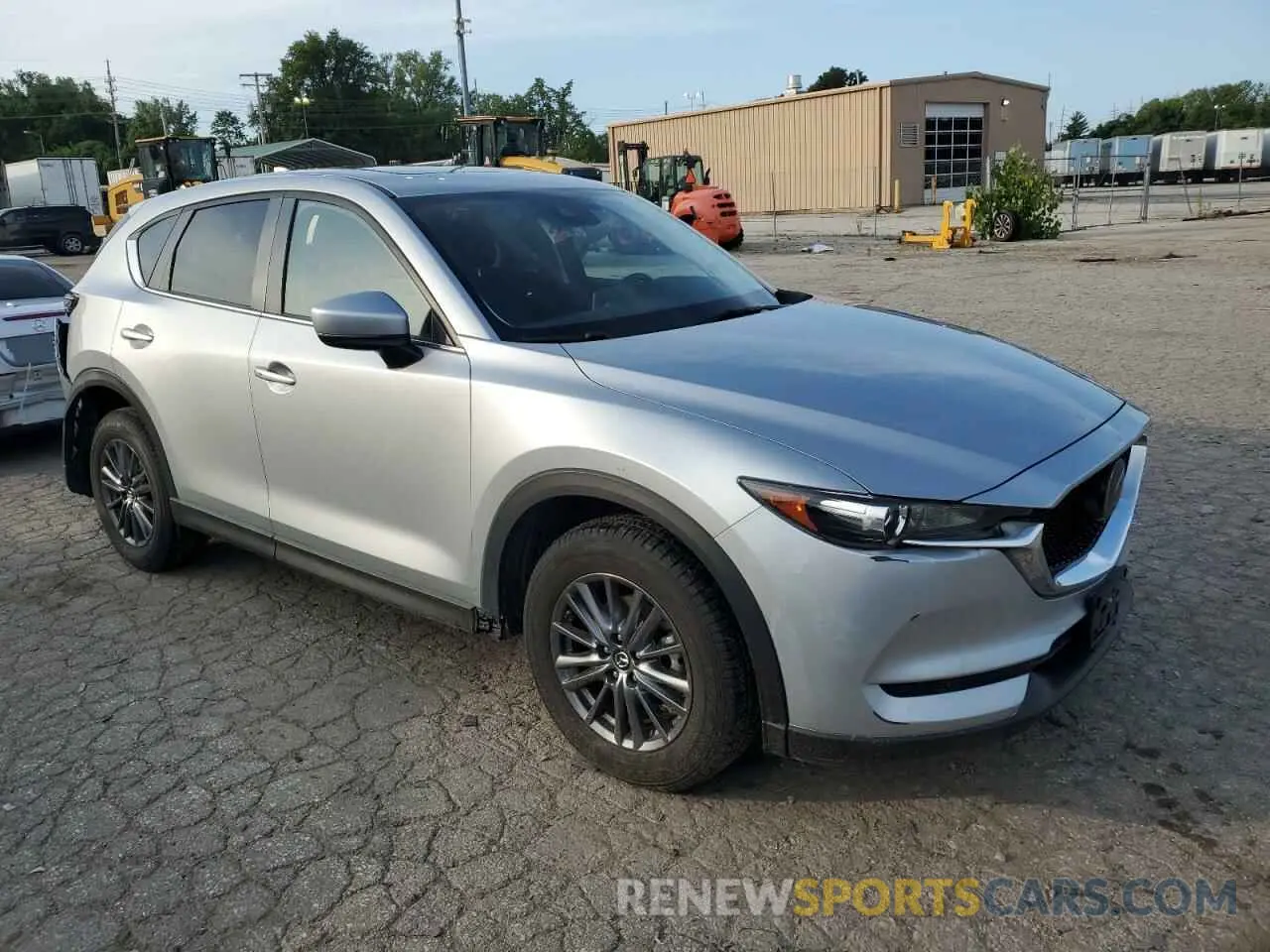4 fotografías del automóvil dañado JM3KFACM0K1587977 MAZDA CX-5 2019
