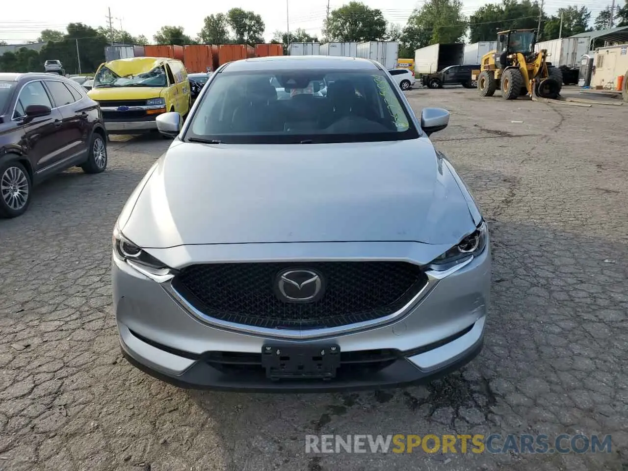 5 fotografías del automóvil dañado JM3KFACM0K1587977 MAZDA CX-5 2019