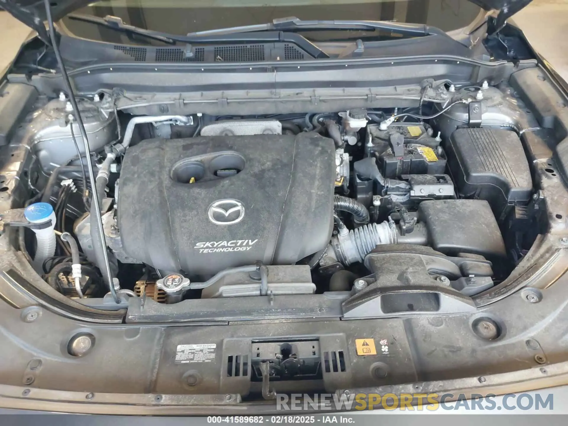 10 fotografías del automóvil dañado JM3KFACM0K1594735 MAZDA CX-5 2019