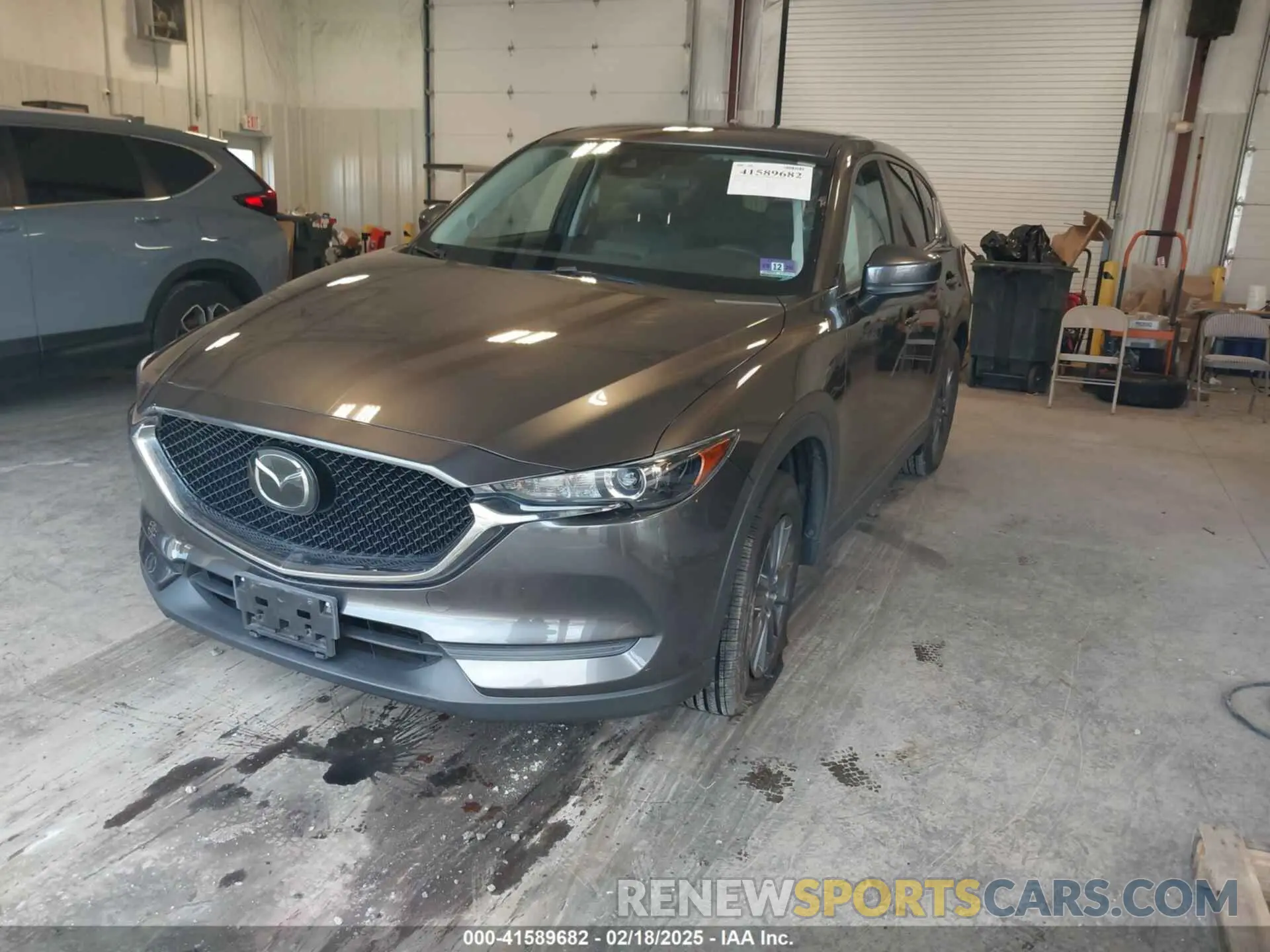 2 fotografías del automóvil dañado JM3KFACM0K1594735 MAZDA CX-5 2019