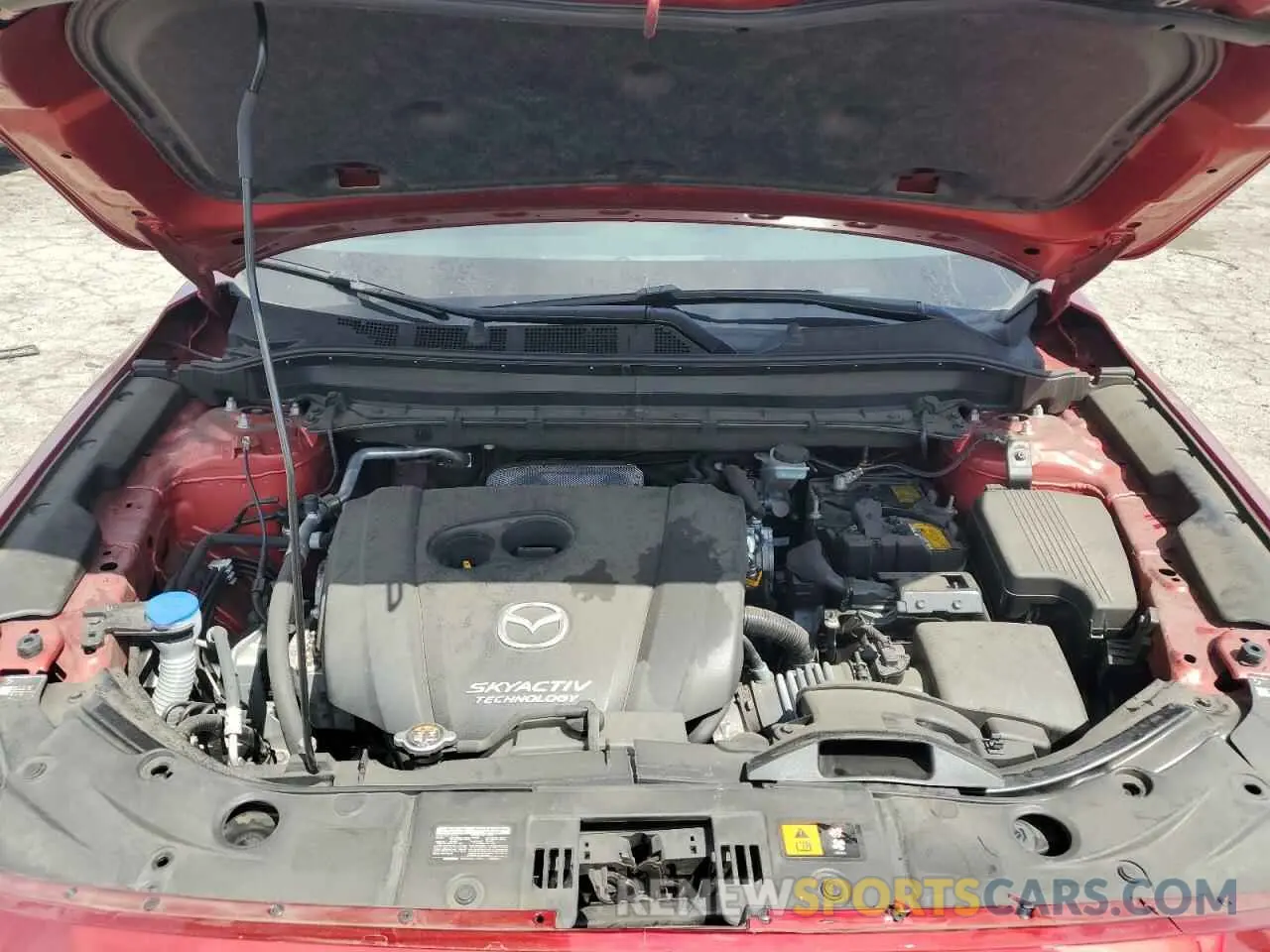 14 fotografías del automóvil dañado JM3KFACM0K1657865 MAZDA CX-5 2019