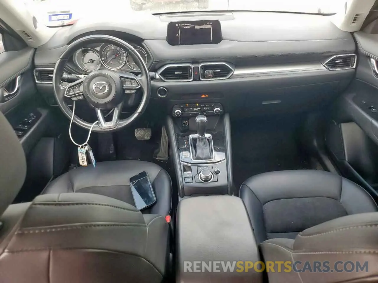 8 fotografías del automóvil dañado JM3KFACM1K1504668 MAZDA CX-5 2019