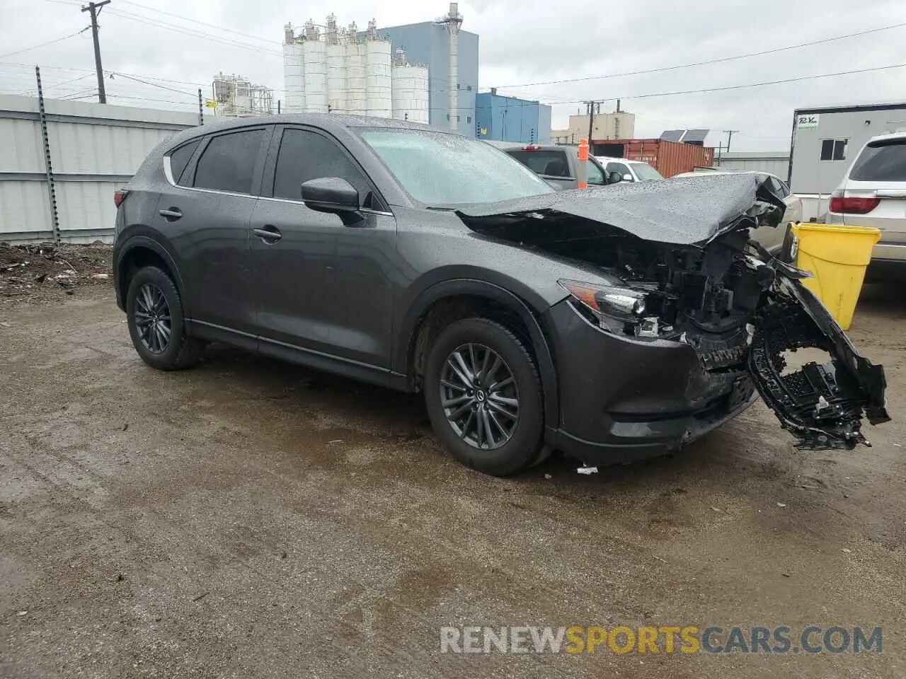 4 fotografías del automóvil dañado JM3KFACM2K0545364 MAZDA CX-5 2019