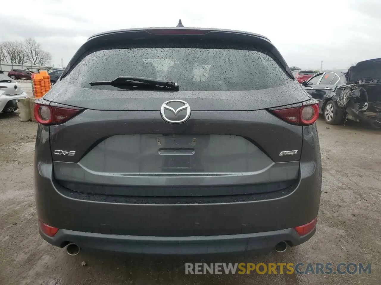 6 fotografías del automóvil dañado JM3KFACM2K0545364 MAZDA CX-5 2019